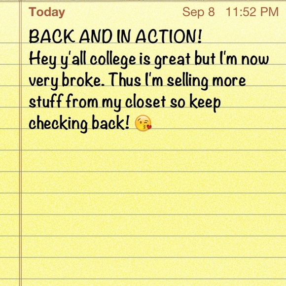 I'm back!!!