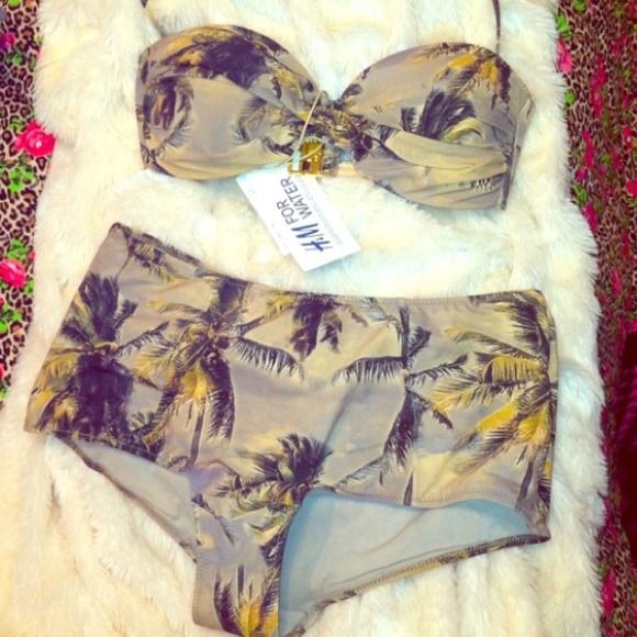high waisted limited edition bikini.