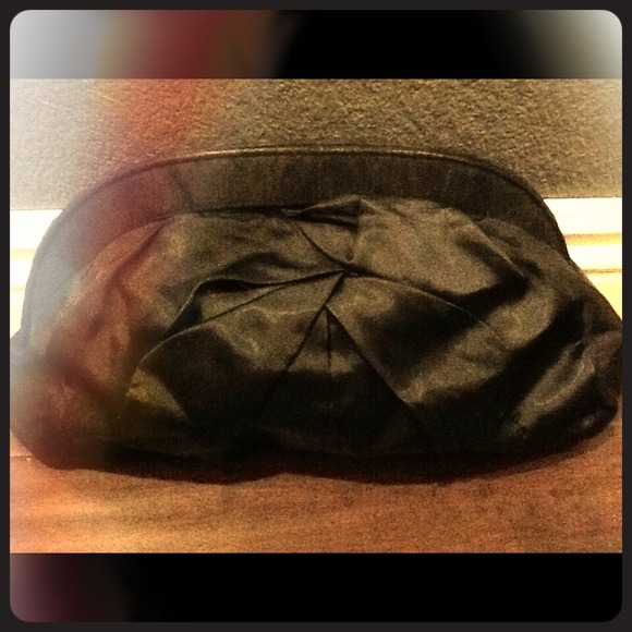 Satin clutch