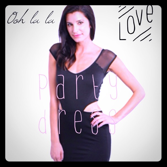 Black Party Dress👗💜🎉 - Picture 1 of 3