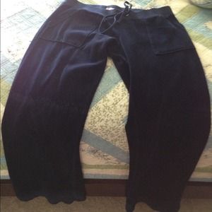 SOLD!!! Juicy couture navy blue velour pants