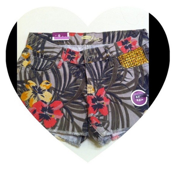 Studded shorts