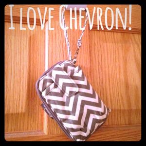 Initials brand wallet wristlet & smart phone case