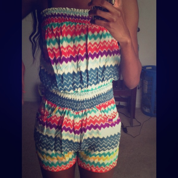 *TRADED!!!* Colorful ROMPER !