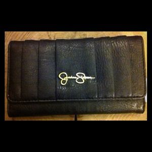 Jessica Simpson black wallet