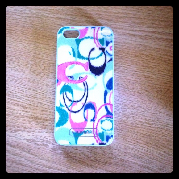 Coach iPhone 5 case - Picture 1 of 3