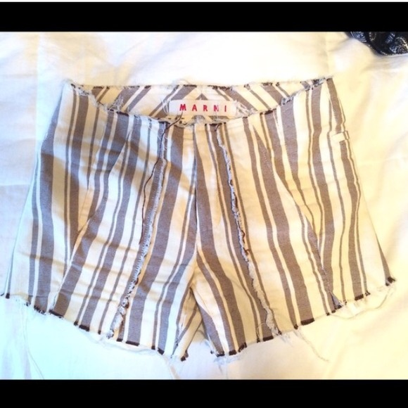 MARNI | Striped Shorts - Picture 1 of 5