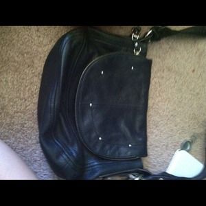 Genuine leather crossbody b. makowsky