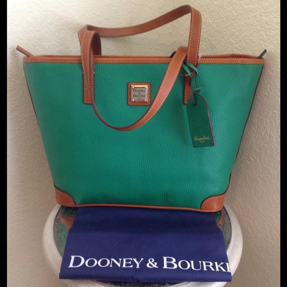SOLD on eBayDOONEY & BOURKE Kelly Green Charleston