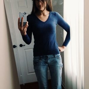 • Banana Republic Blue Sweater •