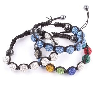 💕set of 3 Shambhala Bracelets💕