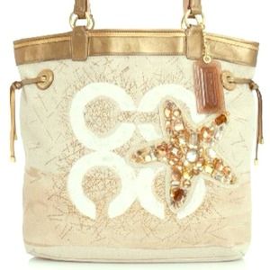 Limited Edition Coach Audrey Starfish Tote