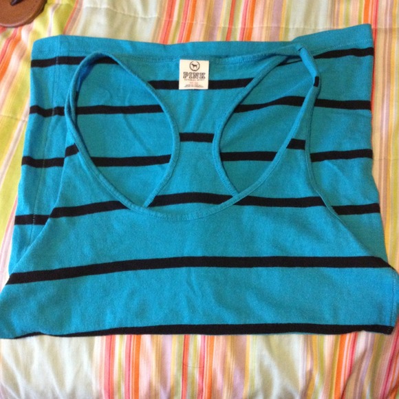VS Pink racer back tank top 💕