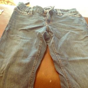 ☔️Gap jeans. "I'm curvy" ultra low rise. 6R