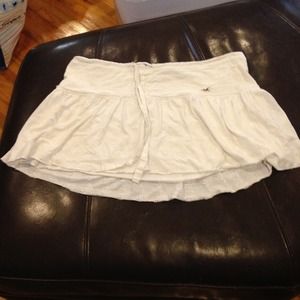 Hollister eyelet skirt