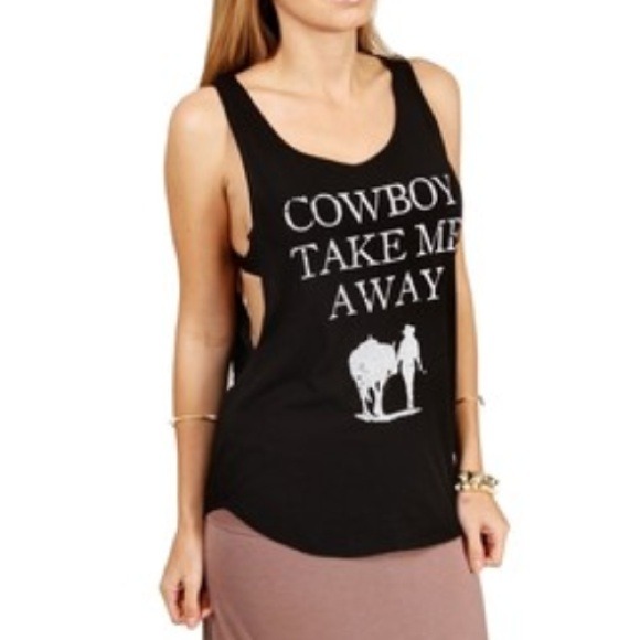 Cowboy Take Me Away Tank