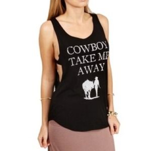 Cowboy Take Me Away Tank