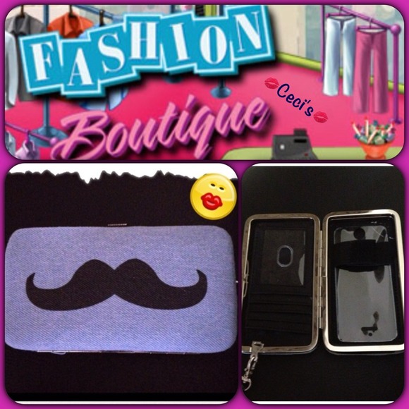 🎀GIFTED🎀Denim Wallet phone case🎀iPhone 4/4S🎀