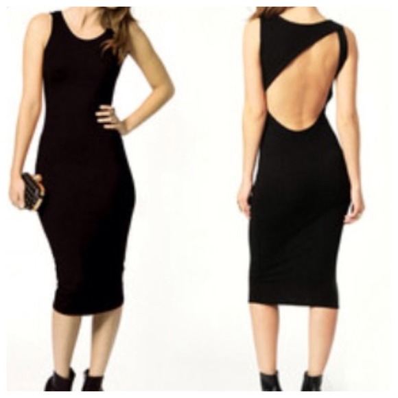 Dresses & Skirts - 🌹Host Pick🌹Black back out. Small, XL bodycon