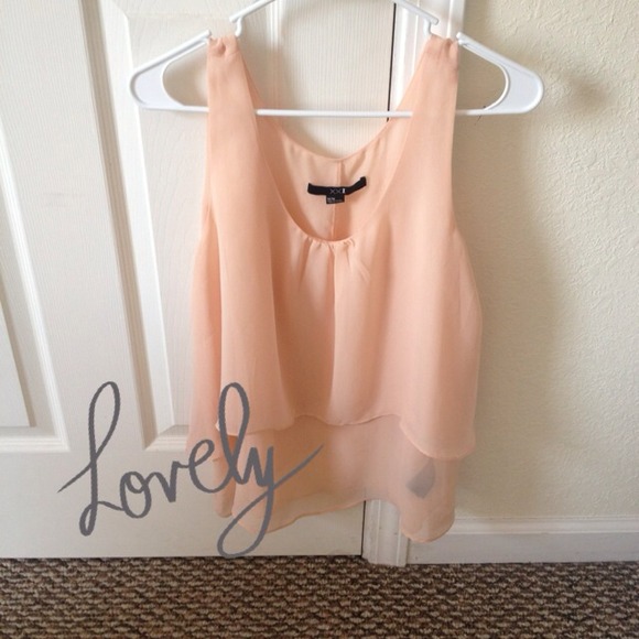 Forever 21 Tops - ❌SOLD 🎉HOST PICK🎉Blush pink colored chiffon
