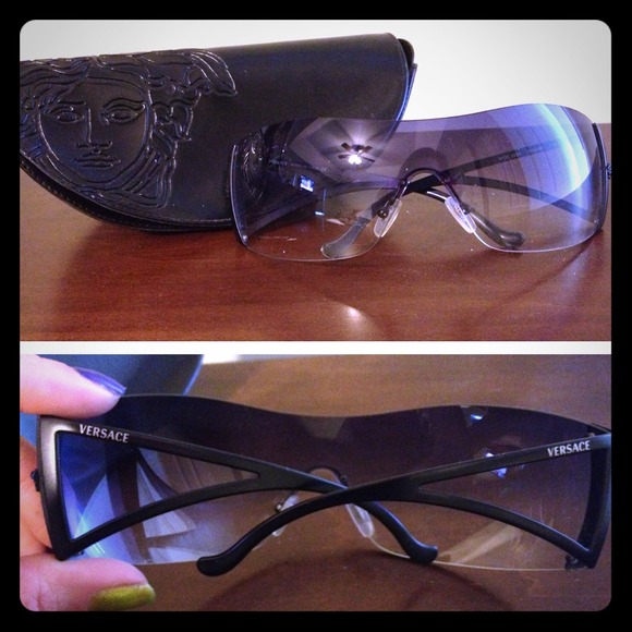 Authentic Versace Sunglasses With Case
