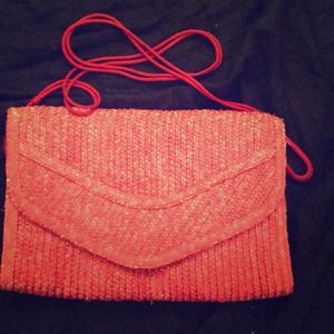 Vintage Weaved Clutch Purse