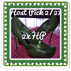🎉Night Out Party HP 2/27🎉 Olive Green Heel!😍