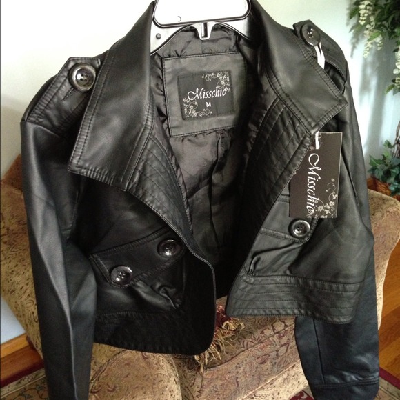 Leather jacket SOLD!! - Picture 1 of 4