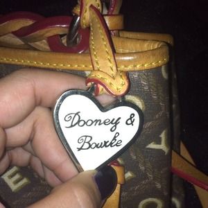 Dooney & bourke monogram satchel