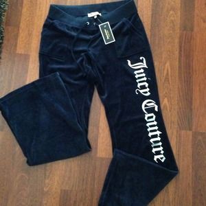 👑Juicy couture, velour track pants