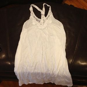 NWOT White cotton dress!