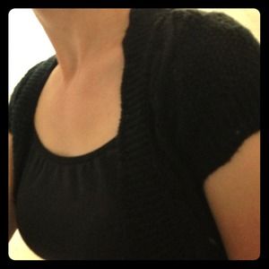 Elegant Black Shrug