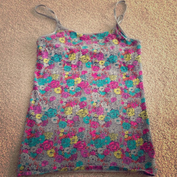 Flower tank top