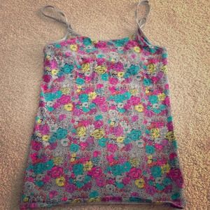 Flower tank top