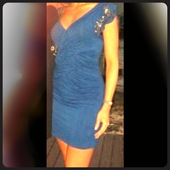 Royal Blue, Free People Mini Dress