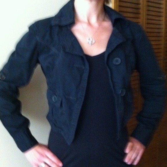 Mossimo Black Cropped Blazer