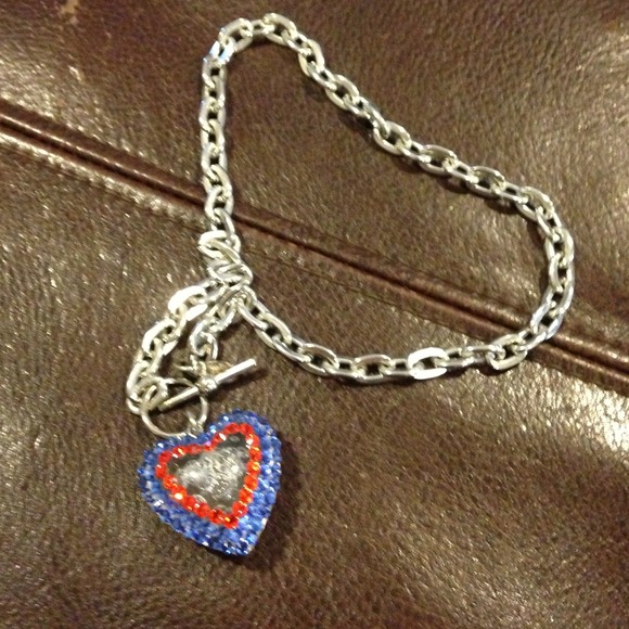 Tarina Tarantino Heart Toggle Necklace