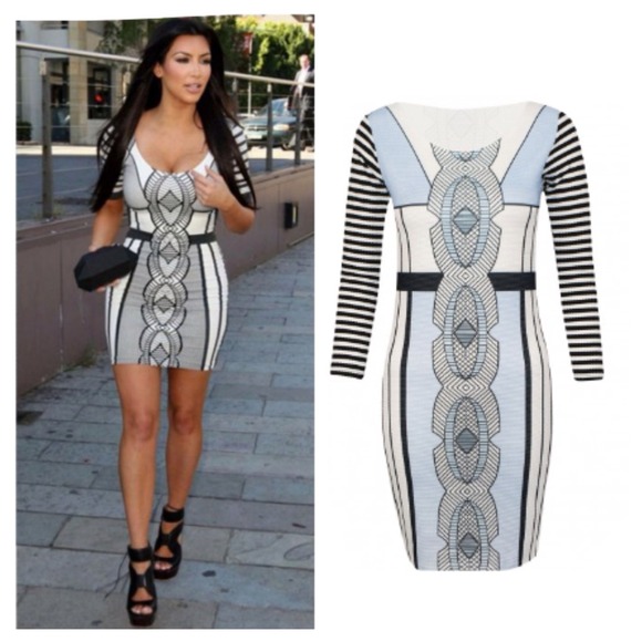 Kim Kardashian inspired dress