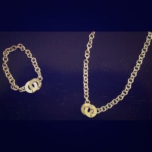 Tiffany&Co "c lock"  set + lock ring 🌸🌸Sold🌸🌸