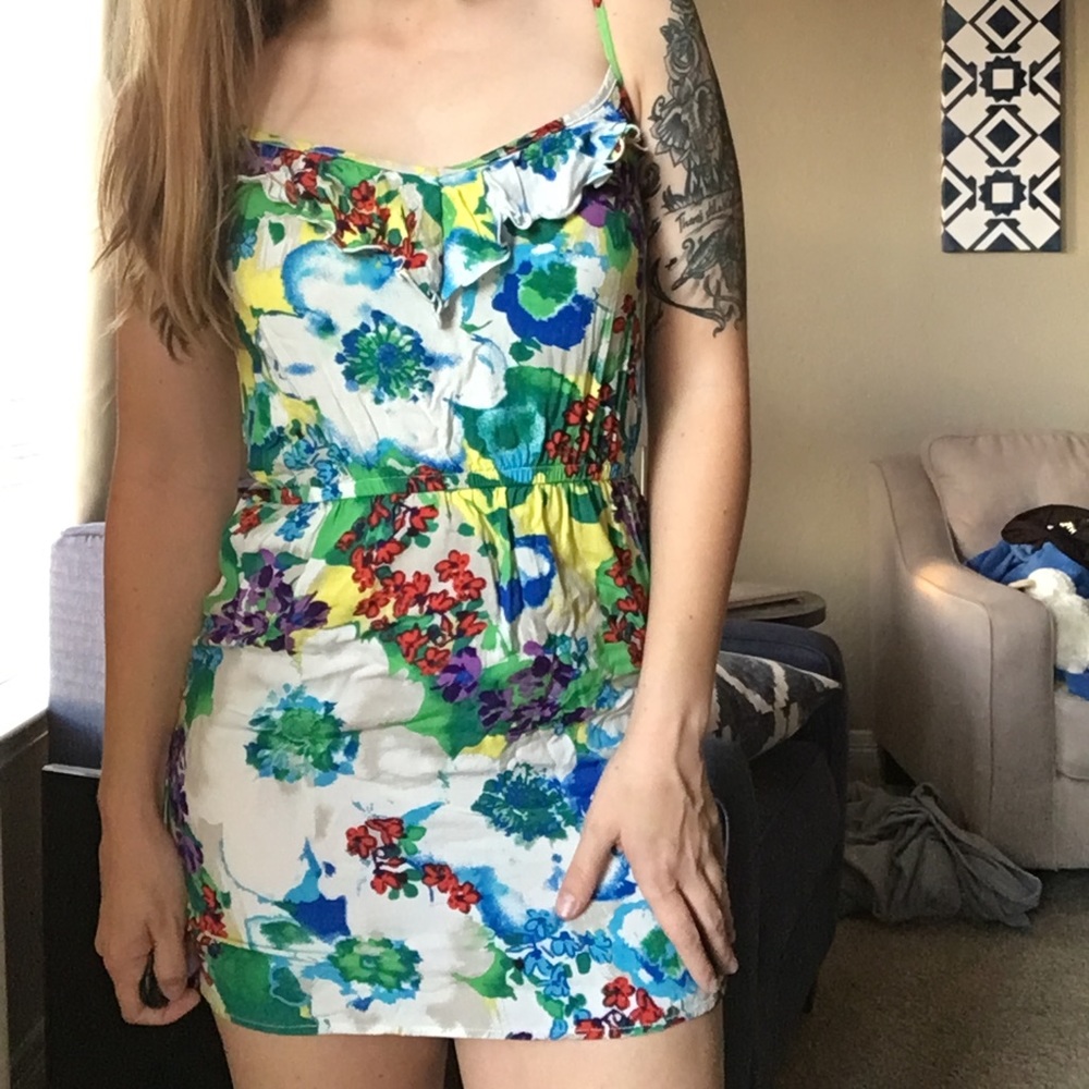 Xhilaration Floral Dress - Picture 4 of 7