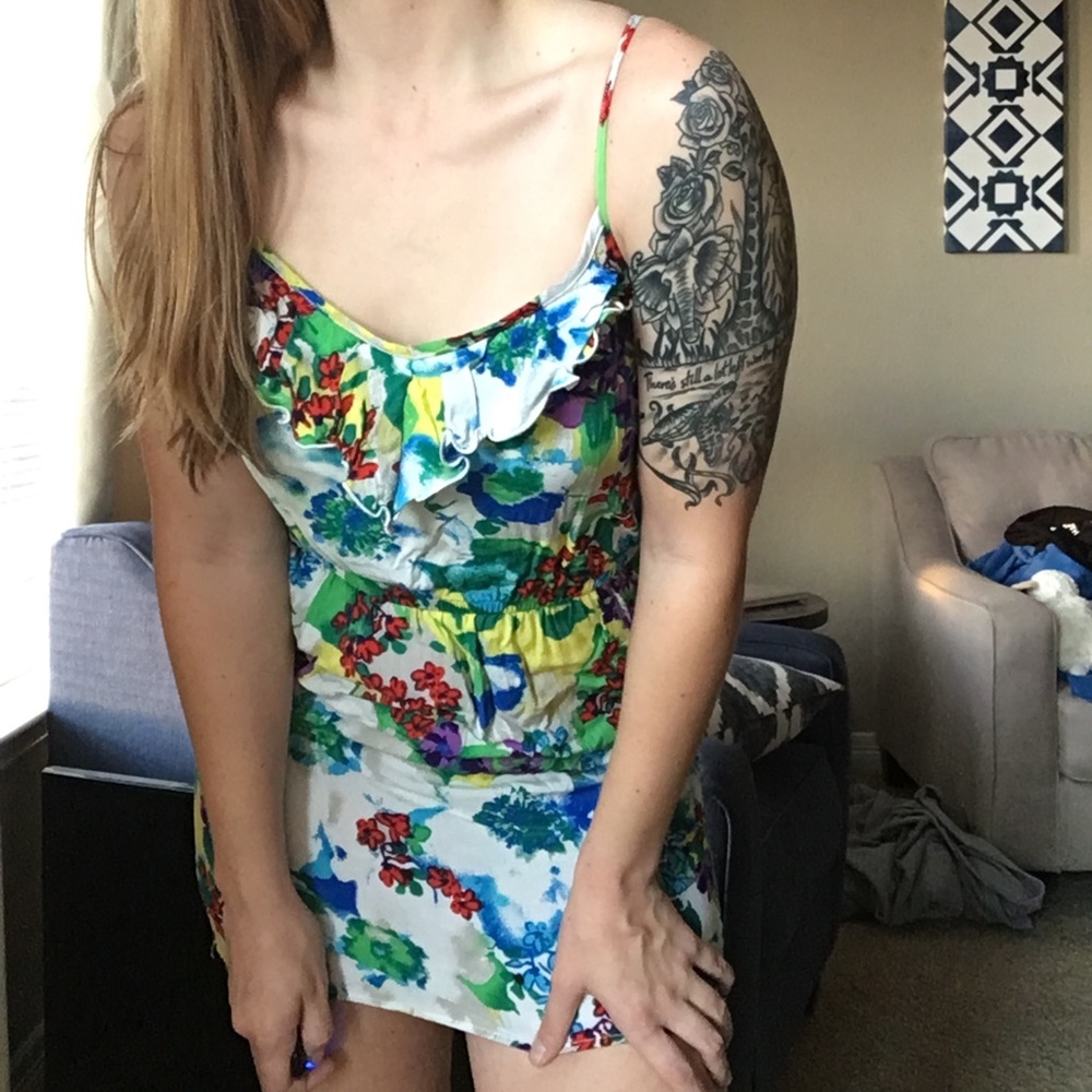 Xhilaration Floral Dress - Picture 6 of 7