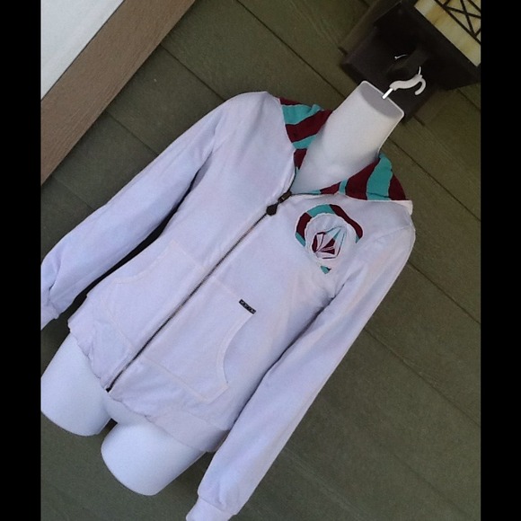 Reversible Volcom zipped hoodie.  Like new!