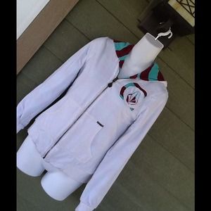 Reversible Volcom zipped hoodie.  Like new!