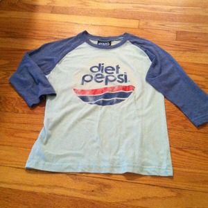 Diet Pepsi baseball T!