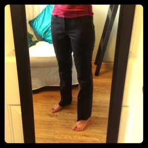 Gap straight black pants