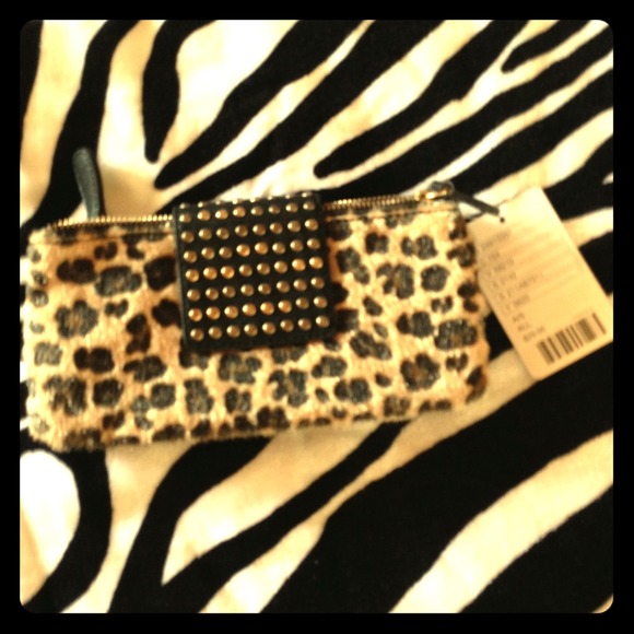 Urban Outfitters Leopard Print Wallet