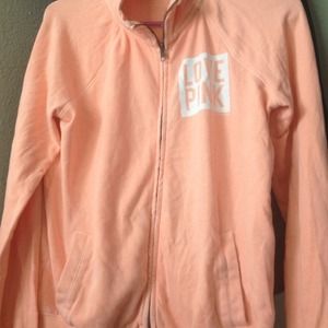 Coral/orange Victoria secret jacket