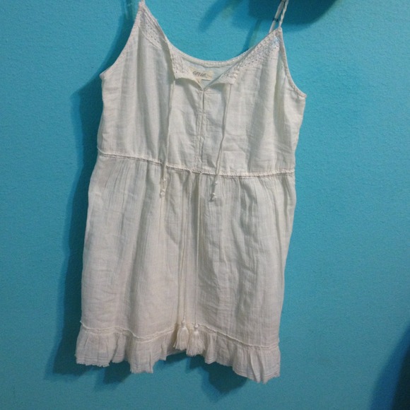 Simple Adorable White Aerie Dress