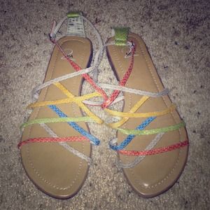 Cute colorful and fun sandals!!!