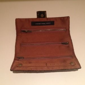 Jewlery fold over Carmen Marc Valvo case